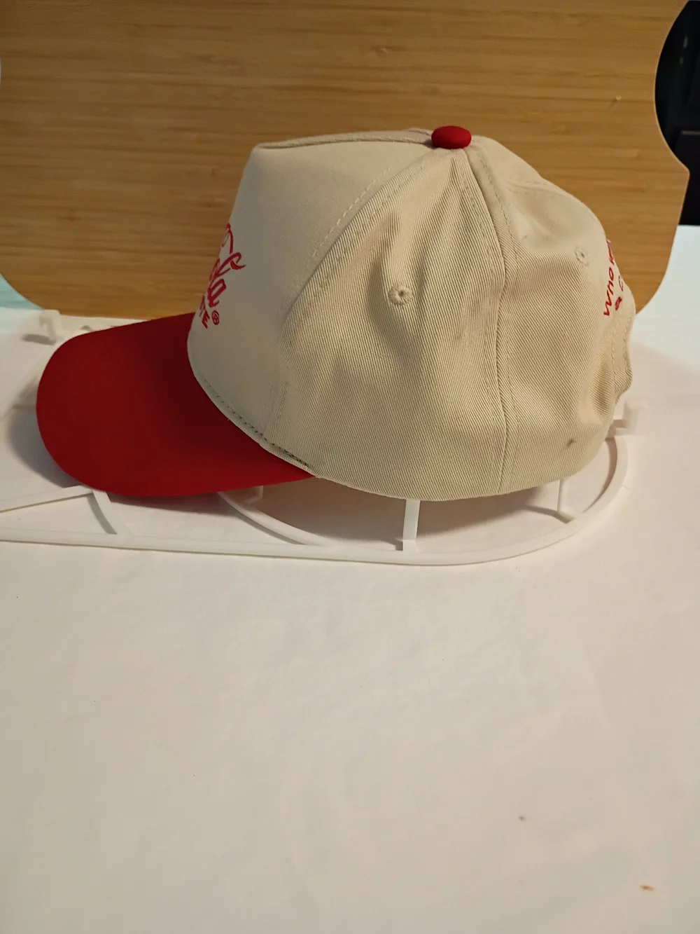 Coca-Cola Original Taste Two-Tone Baseball Cap - Red & Cream